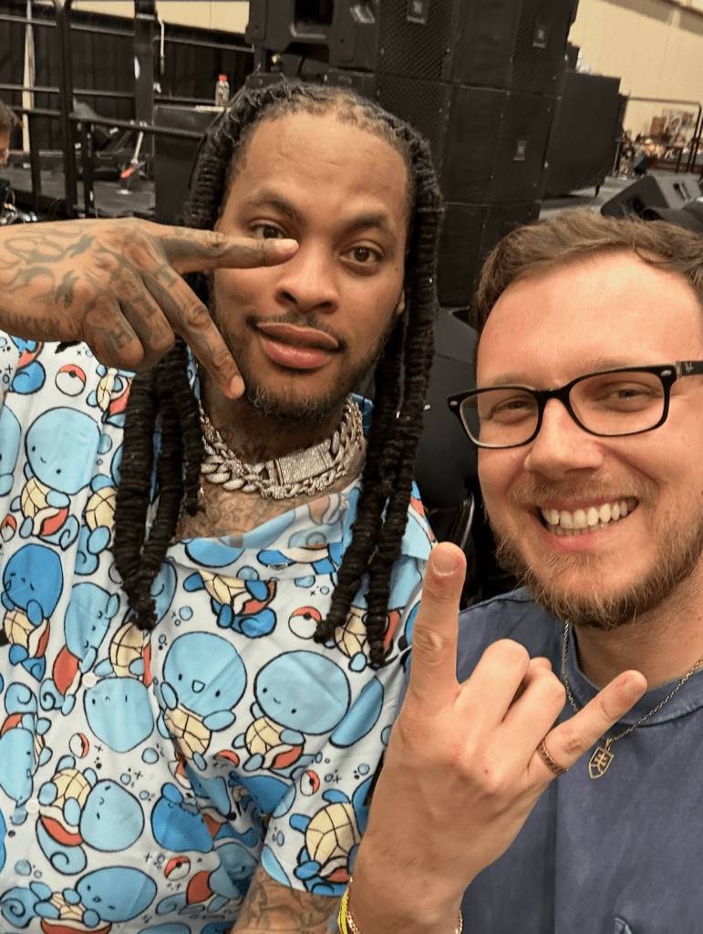 Waka Flocka Flame pictures with The Kitchen