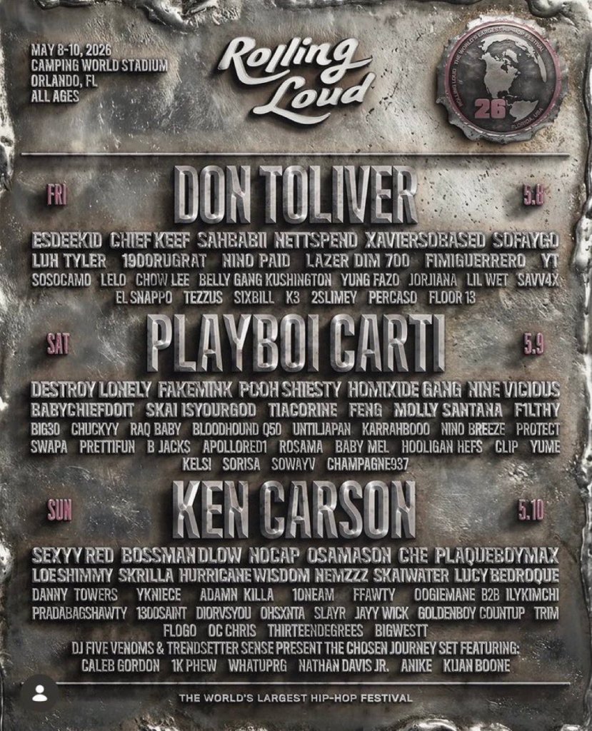 Rolling Loud Ken Carson