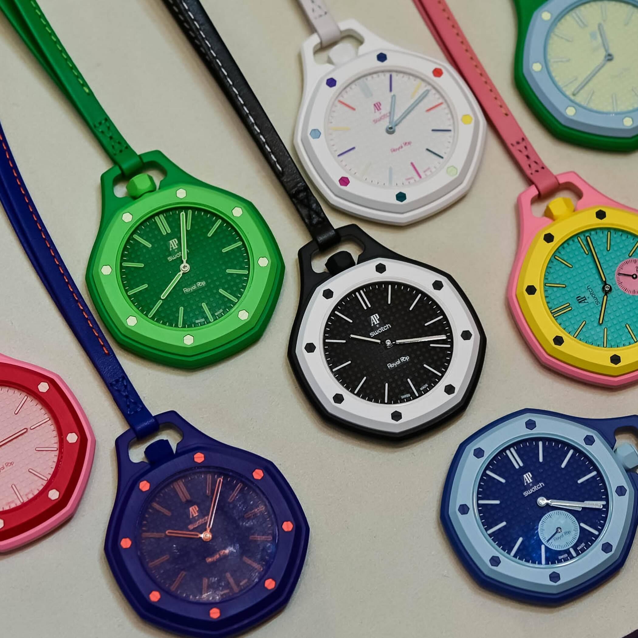 The New Swatch x Audemars Piguet Royal Pop Collection Has Been Revealed