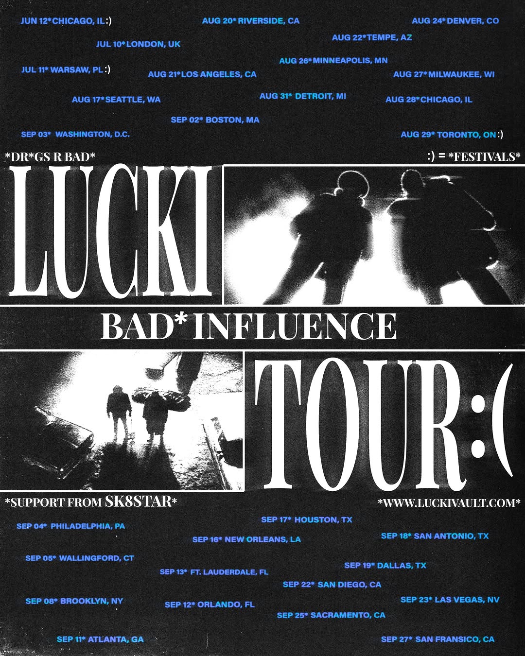 Lucki Announces BAD Influence Tour After New Album Release