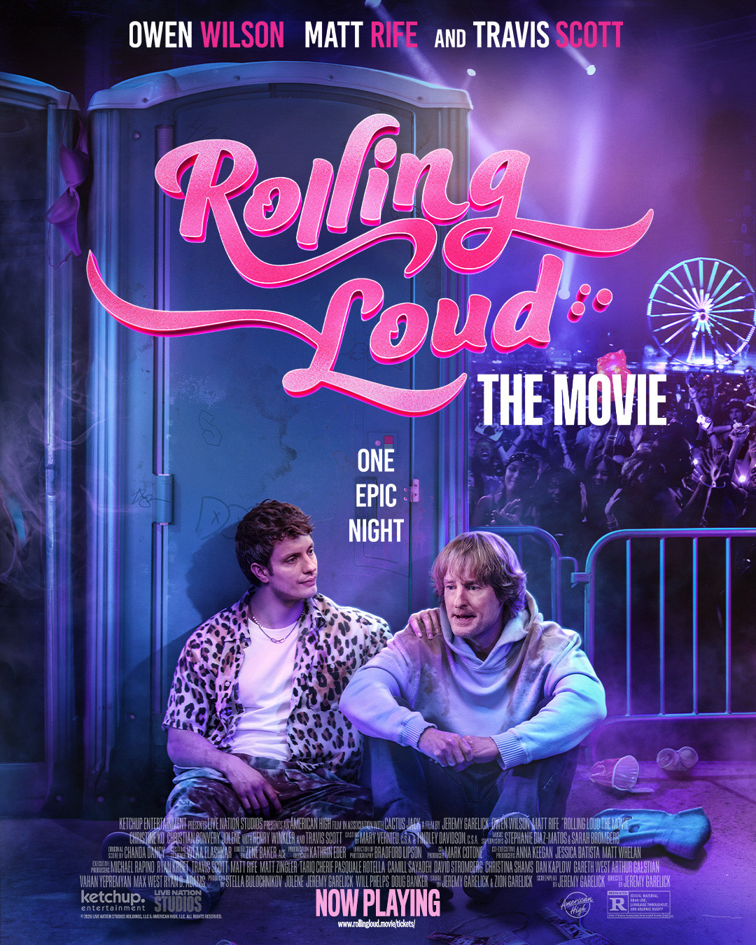 Rolling Loud Movie Hits Theaters With Owen Wilson and Travis Scott