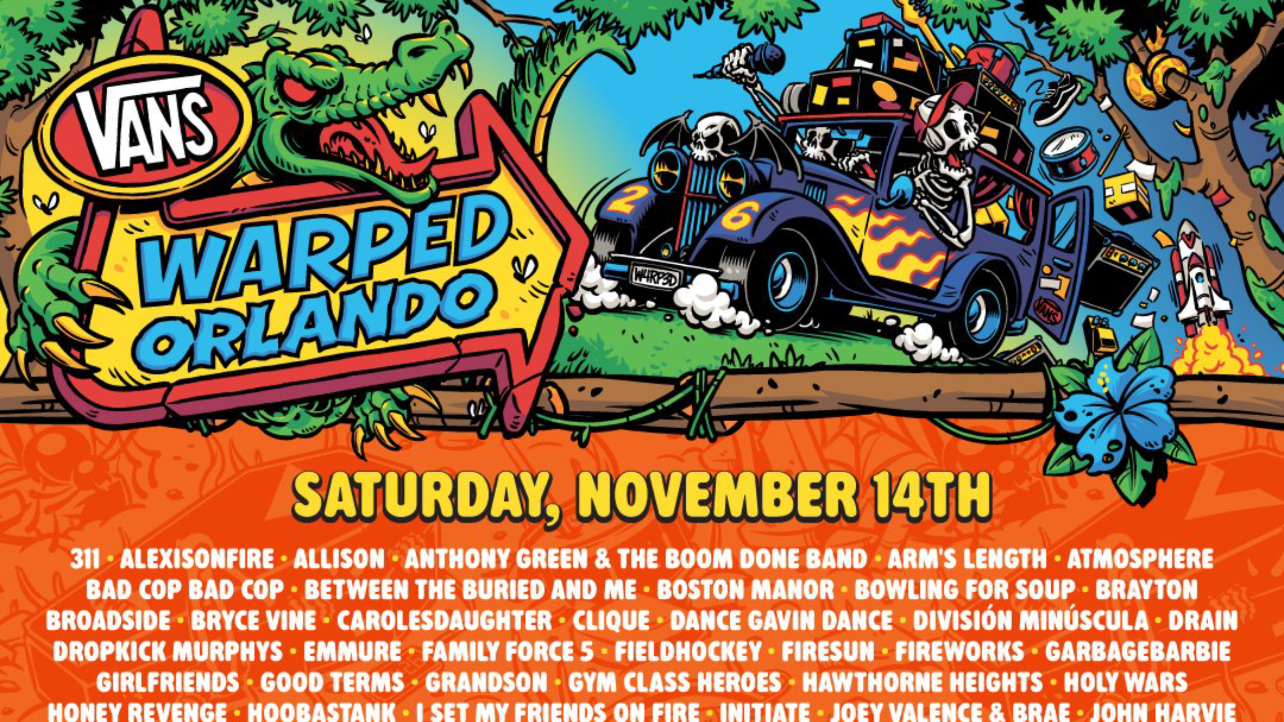 Warped Tour Orlando 2026: Lineup, Tickets and What to Know